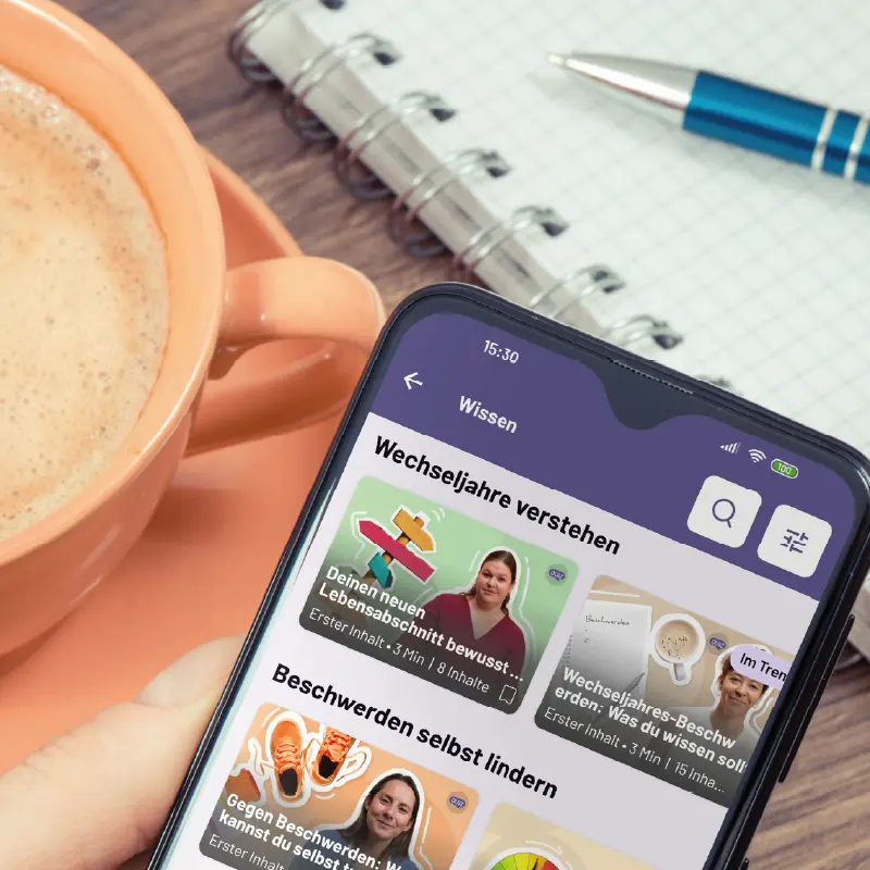 Vera-App: App-auf-Rezept bei Wechseljahresbeschwerden