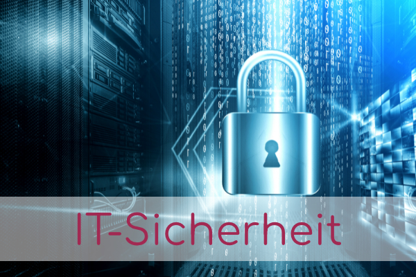 Ein Schloss symbolisiert die IT-Sicherheit